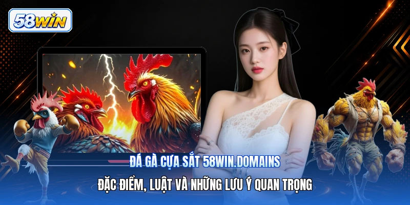 Đá Gà Cựa Sắt 58win.domains – Đặc Điểm, Luật Và Những Lưu Ý Quan Trọng