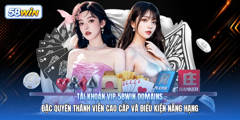 Tài Khoản VIP 58win.domains – Đặc Quyền Thành Viên Cao Cấp Và Điều Kiện Nâng Hạng